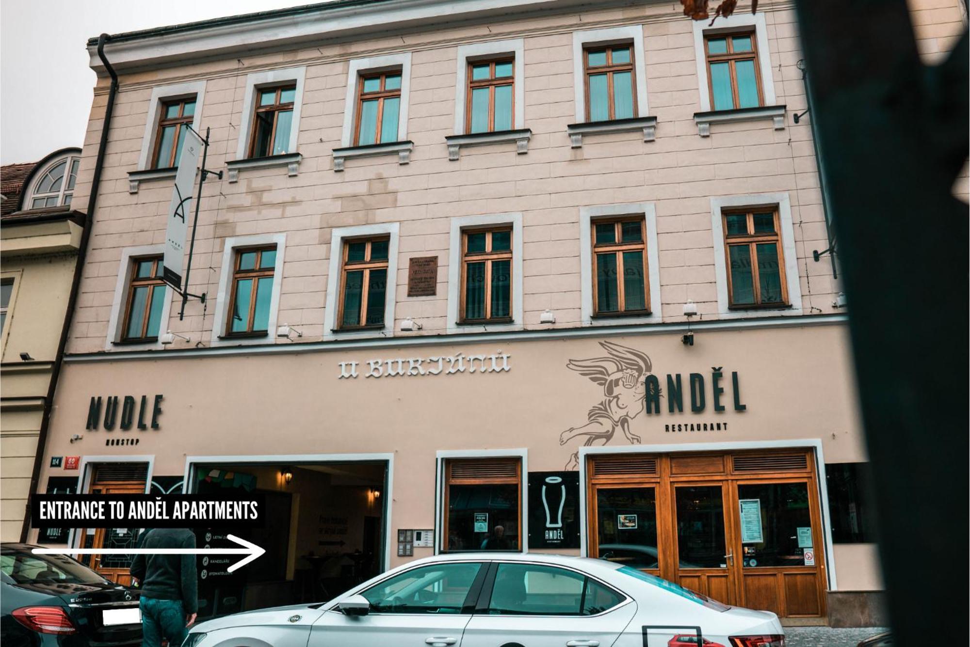 Andel Apartments Praha Eksteriør bilde
